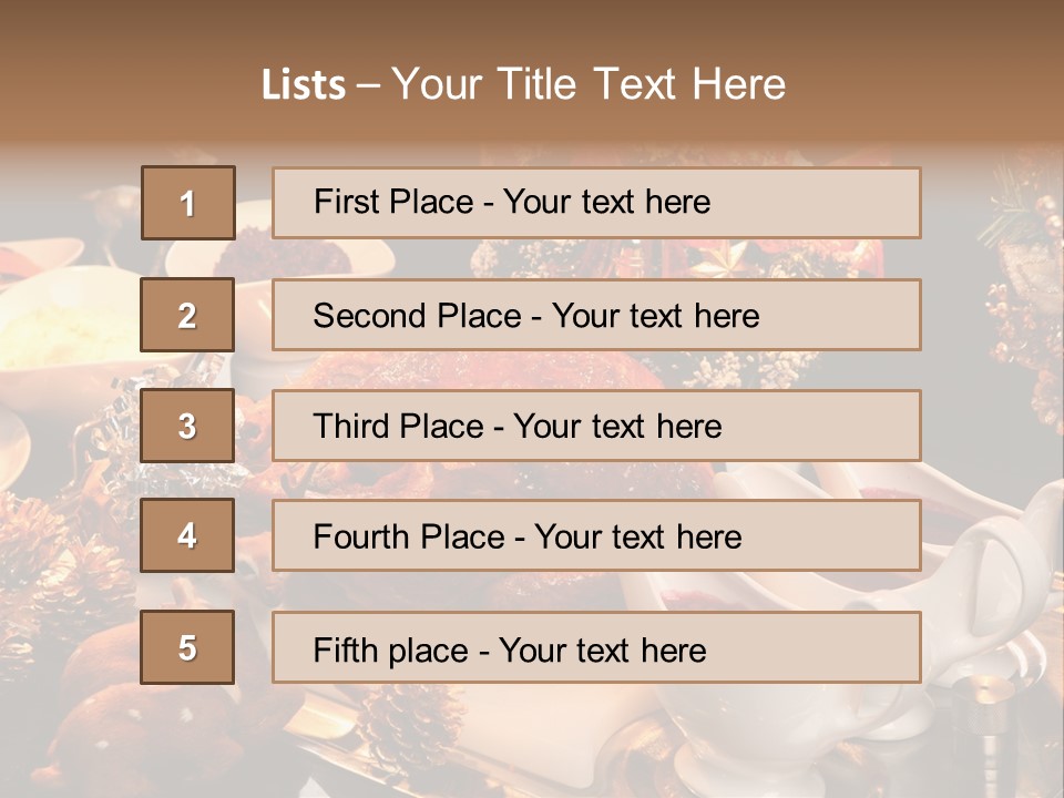 Vianoce Jedlo PowerPoint Template