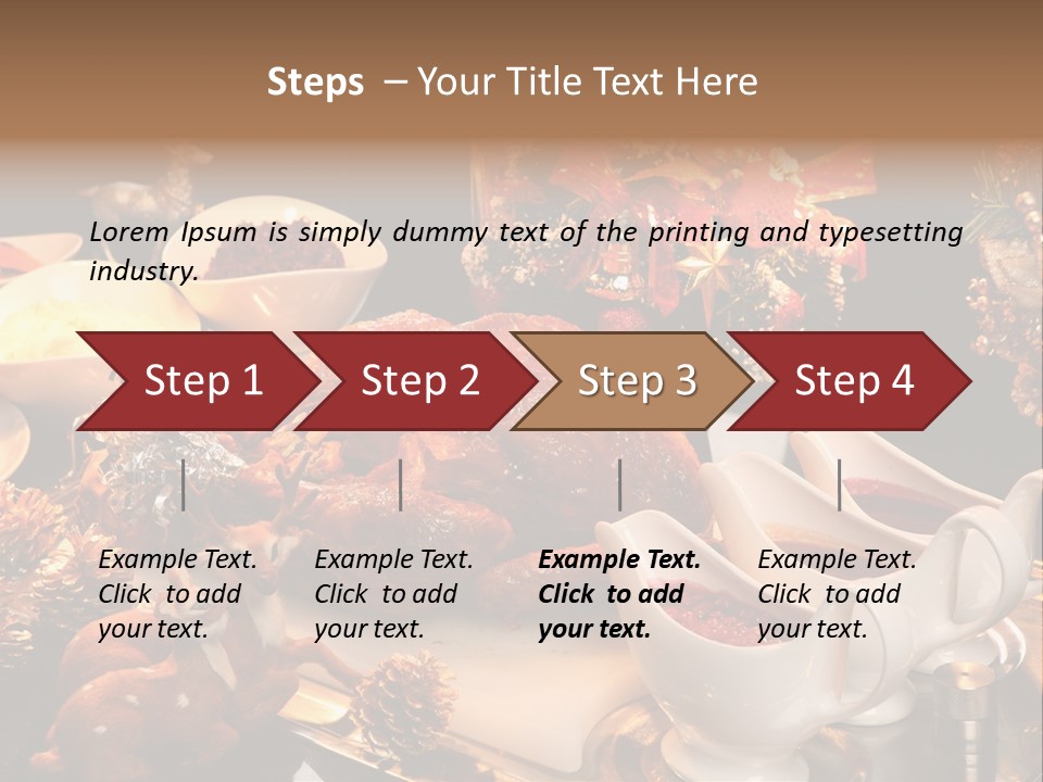 Vianoce Jedlo PowerPoint Template