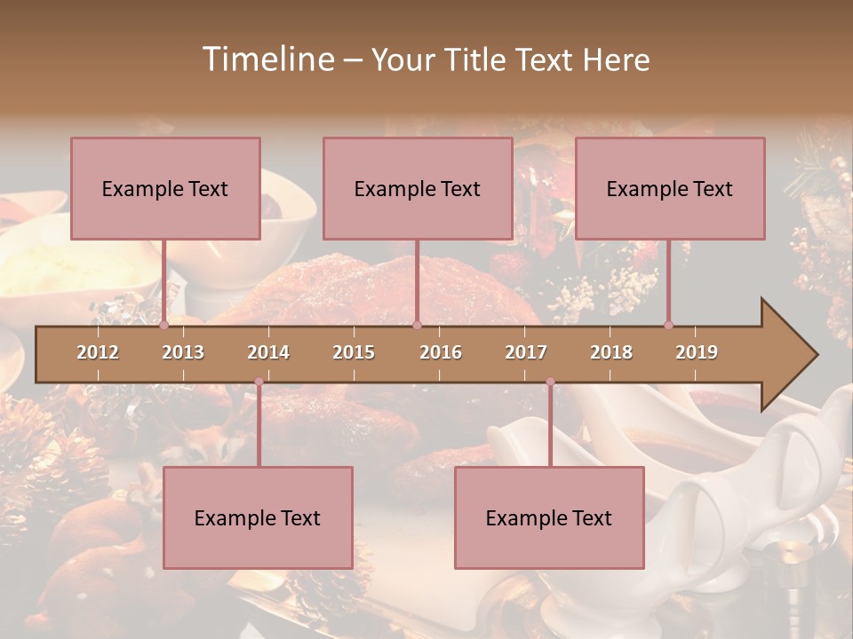 Vianoce Jedlo PowerPoint Template