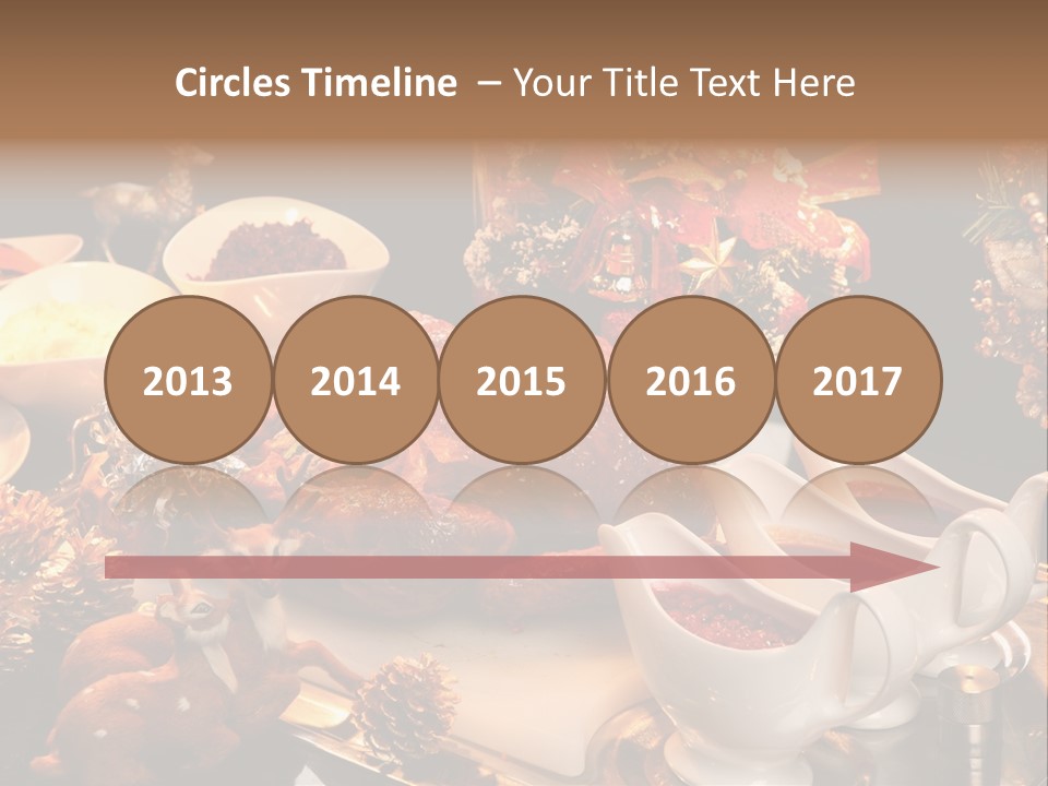 Vianoce Jedlo PowerPoint Template