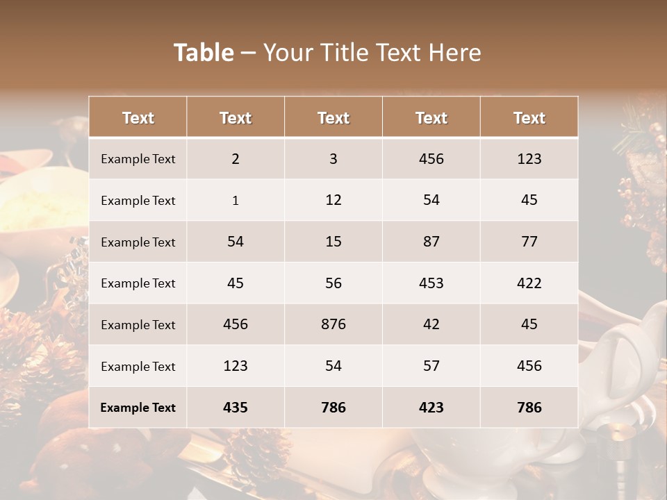 Vianoce Jedlo PowerPoint Template