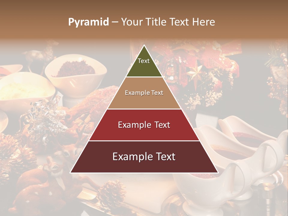 Vianoce Jedlo PowerPoint Template