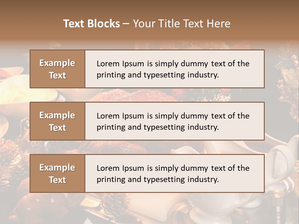 Vianoce Jedlo PowerPoint Template