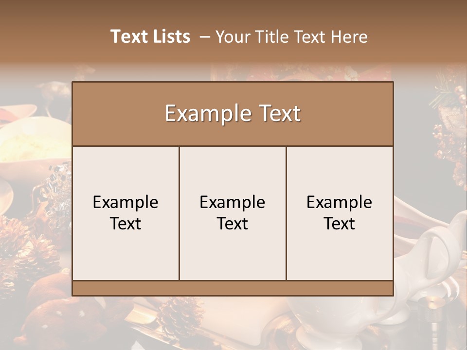 Vianoce Jedlo PowerPoint Template