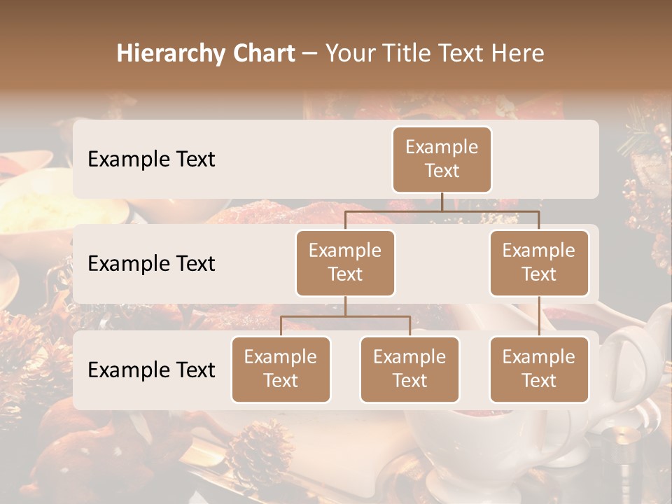 Vianoce Jedlo PowerPoint Template