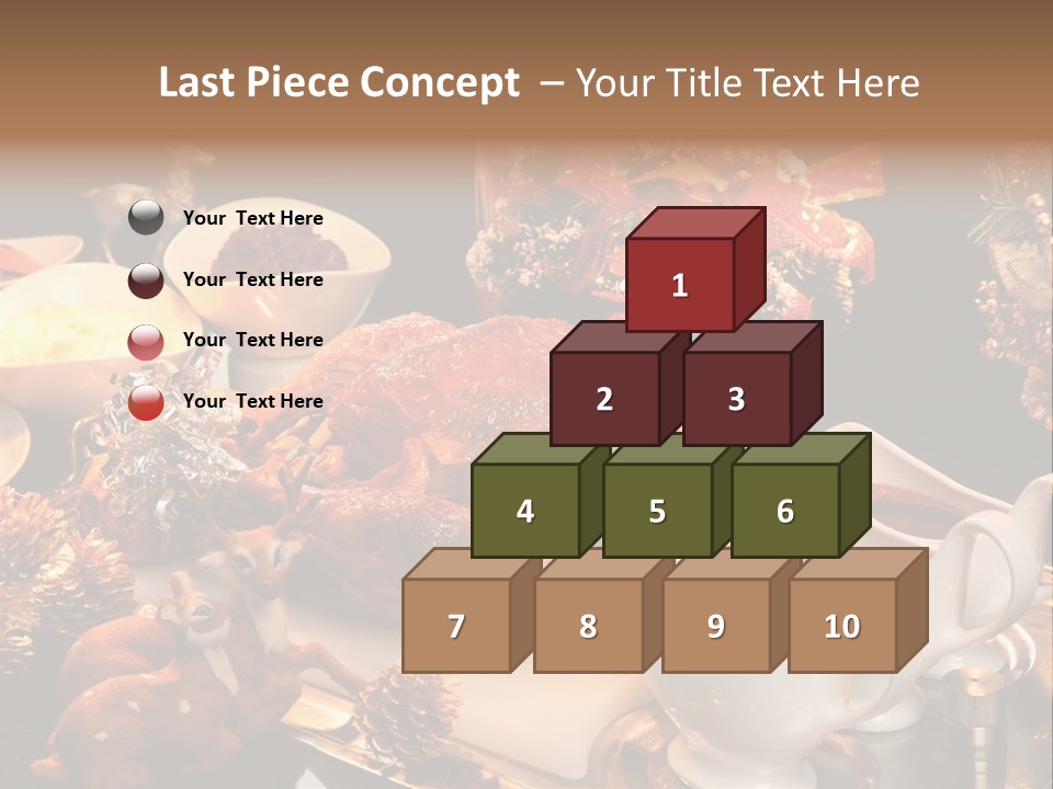 Vianoce Jedlo PowerPoint Template