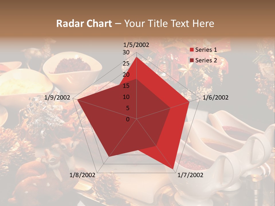 Vianoce Jedlo PowerPoint Template