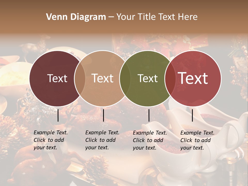 Vianoce Jedlo PowerPoint Template