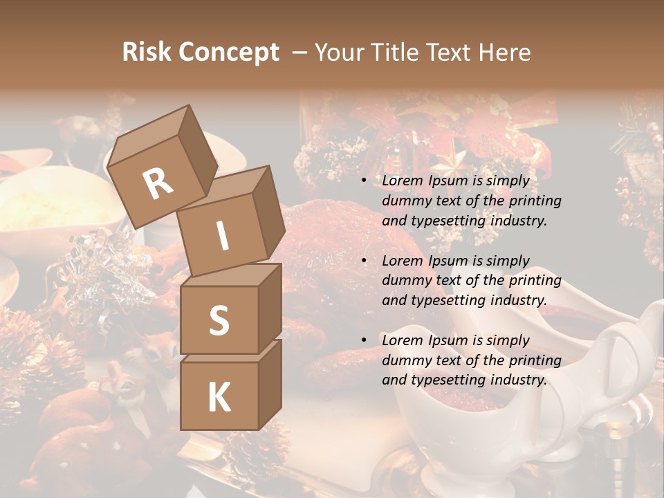 Vianoce Jedlo PowerPoint Template