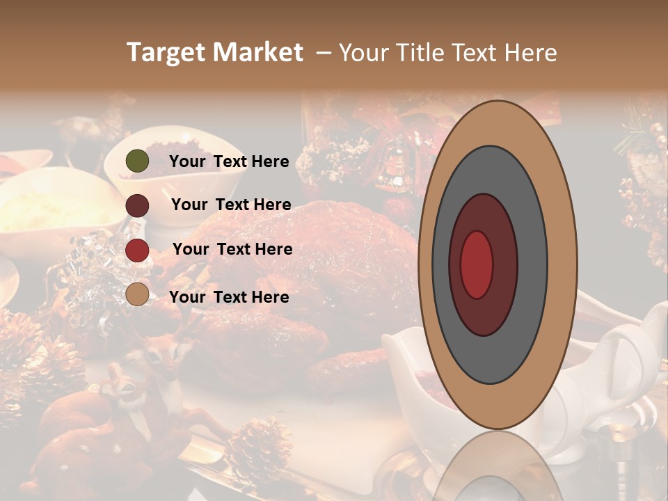 Vianoce Jedlo PowerPoint Template