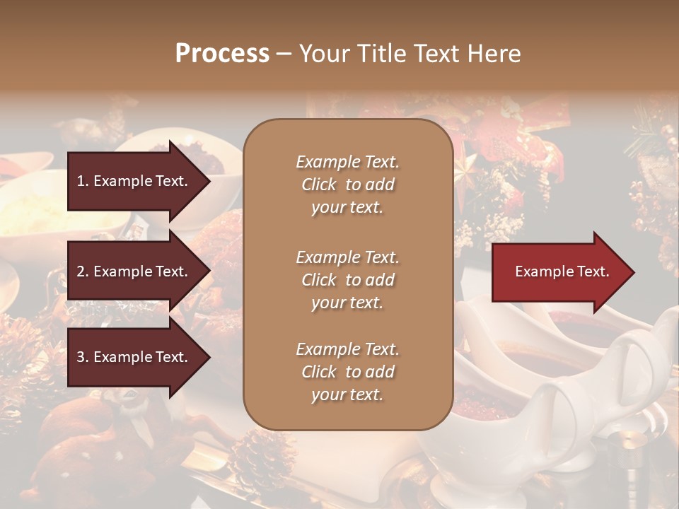 Vianoce Jedlo PowerPoint Template