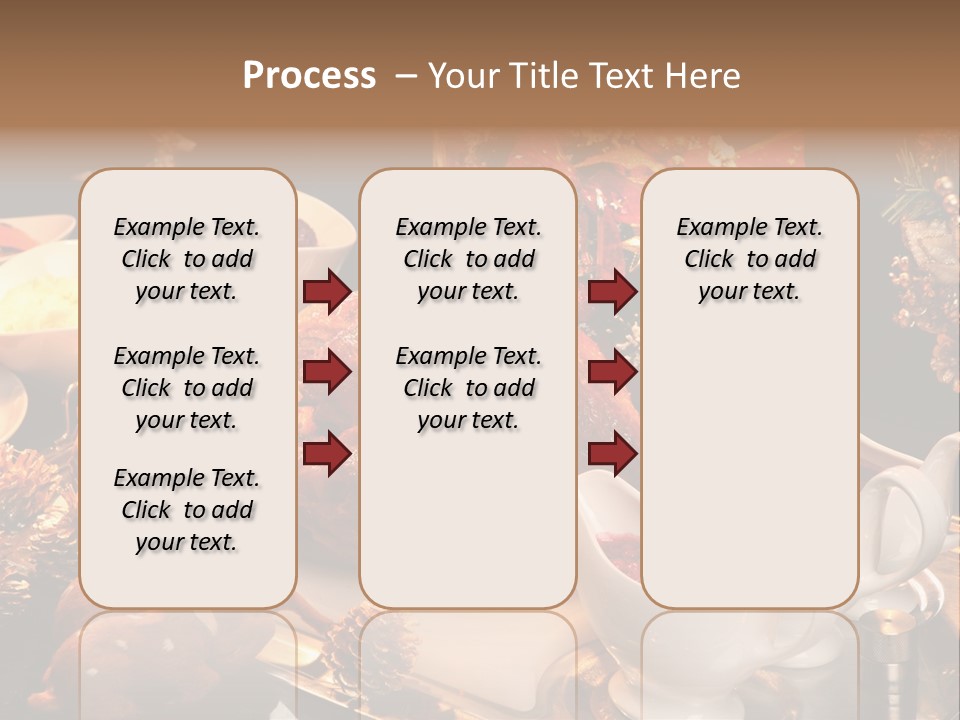 Vianoce Jedlo PowerPoint Template