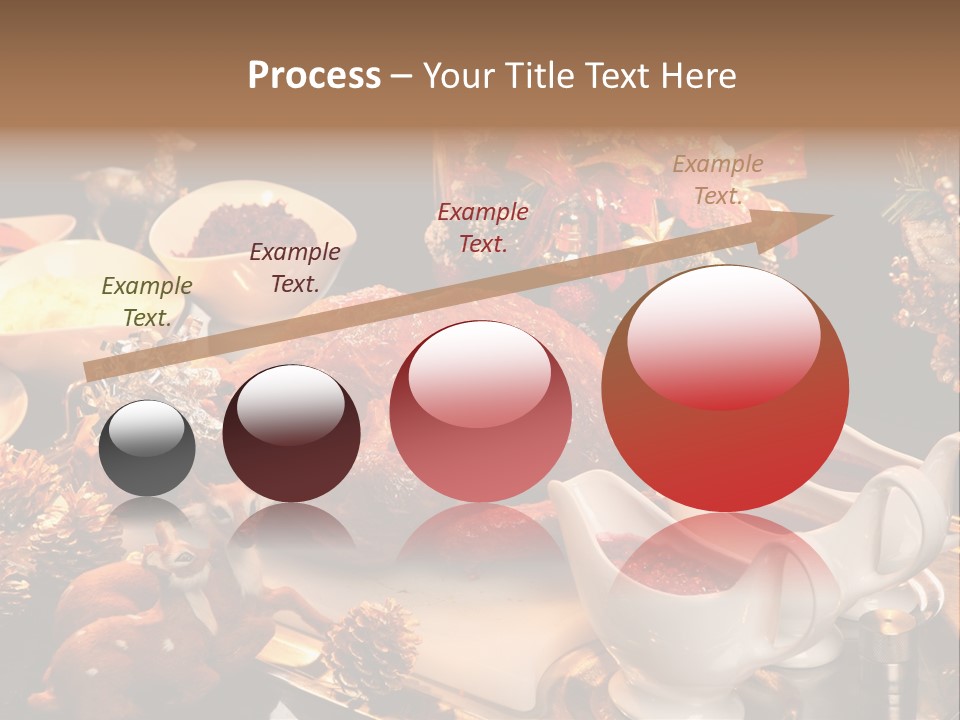 Vianoce Jedlo PowerPoint Template