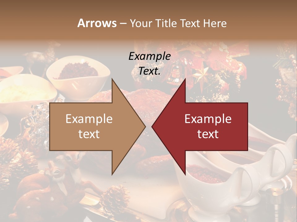 Vianoce Jedlo PowerPoint Template