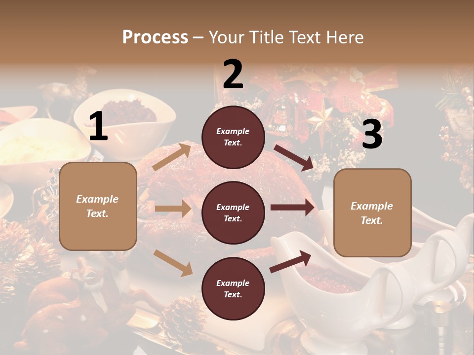 Vianoce Jedlo PowerPoint Template