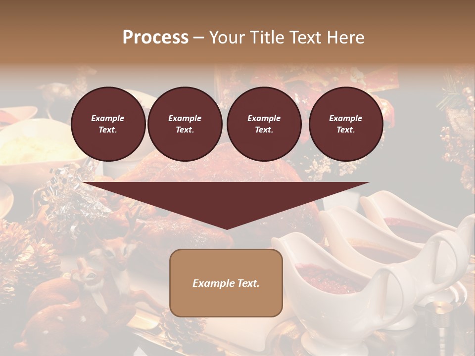 Vianoce Jedlo PowerPoint Template