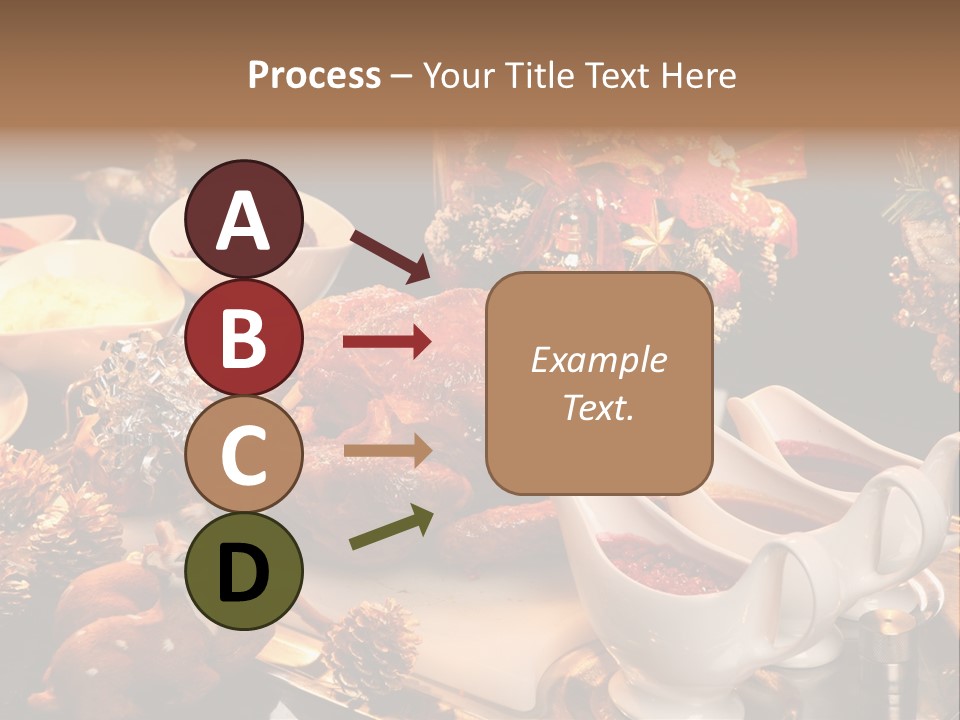 Vianoce Jedlo PowerPoint Template