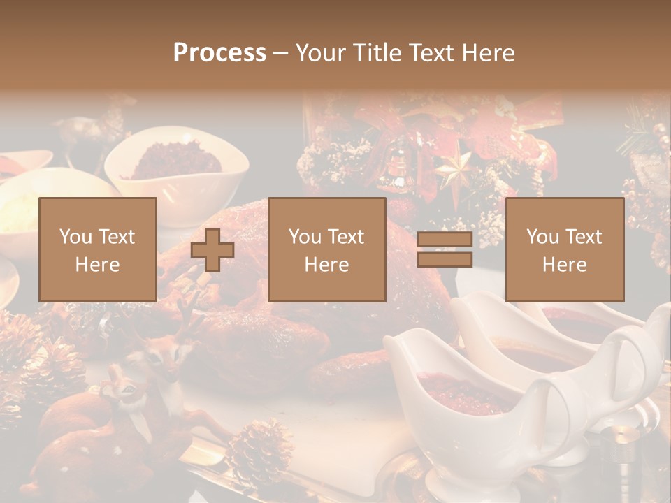 Vianoce Jedlo PowerPoint Template