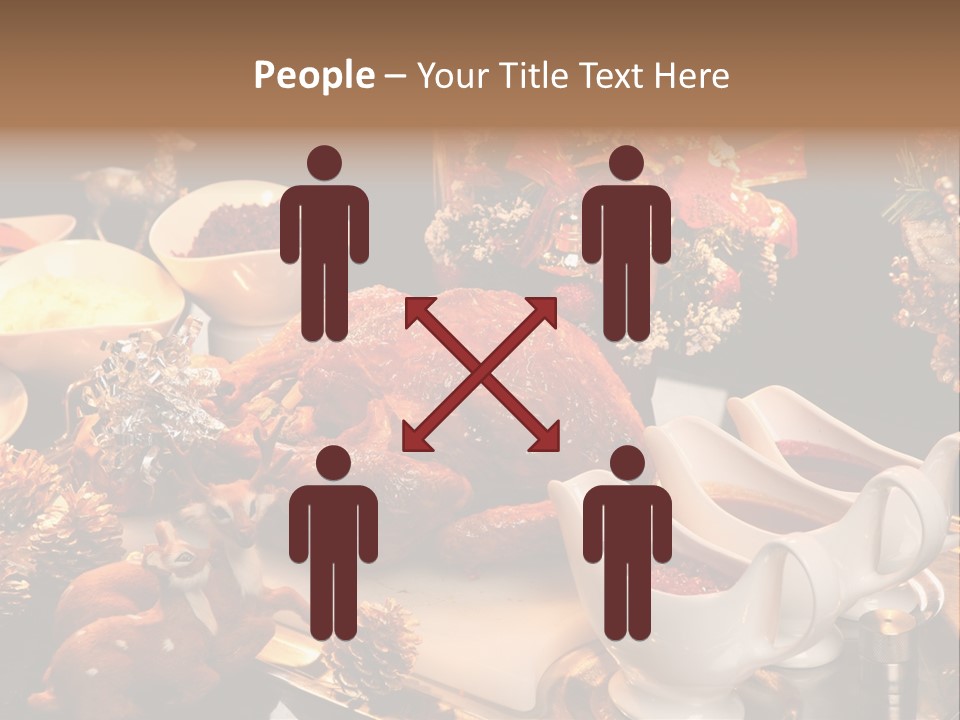 Vianoce Jedlo PowerPoint Template