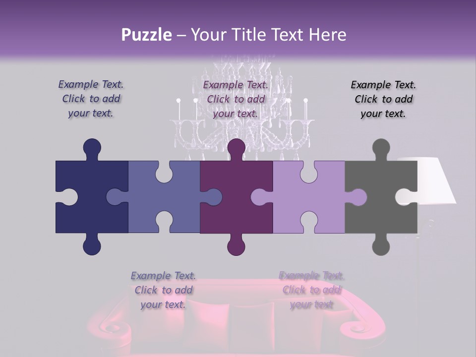 Pink Couch PowerPoint Template