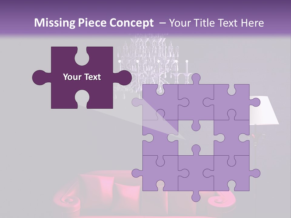 Pink Couch PowerPoint Template