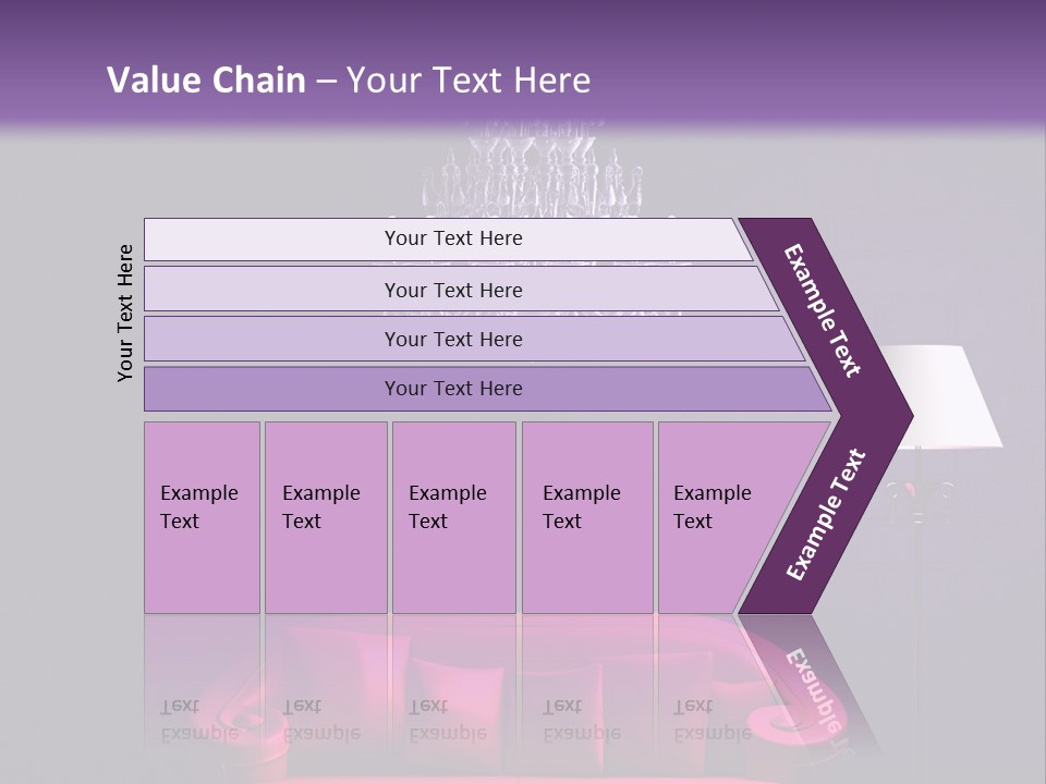 Pink Couch PowerPoint Template