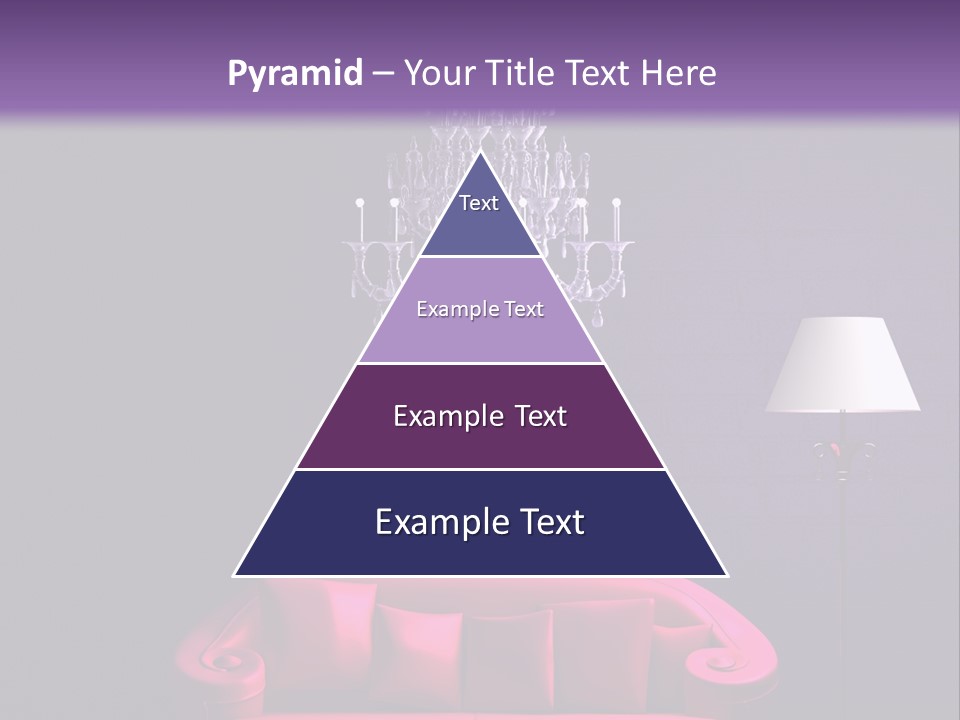 Pink Couch PowerPoint Template