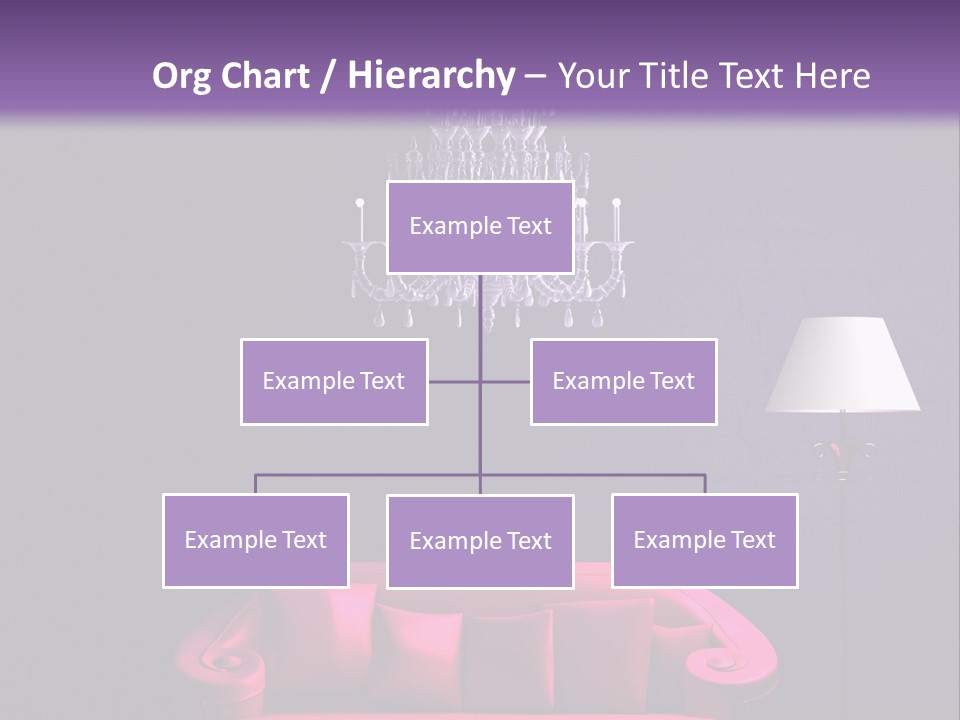 Pink Couch PowerPoint Template