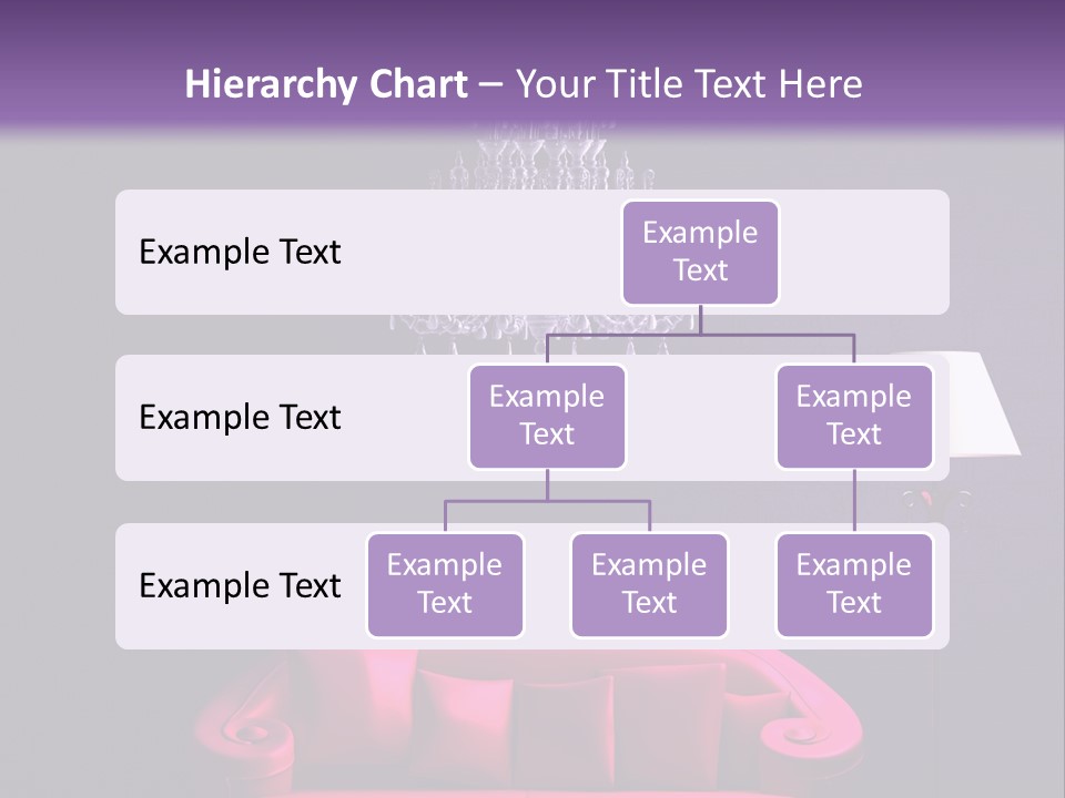 Pink Couch PowerPoint Template