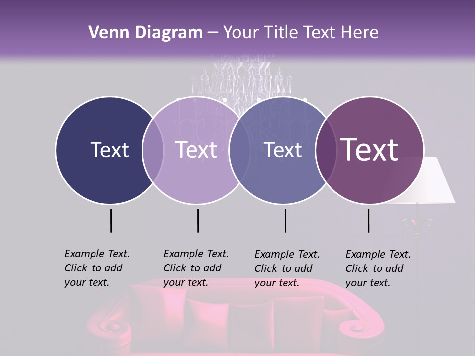 Pink Couch PowerPoint Template