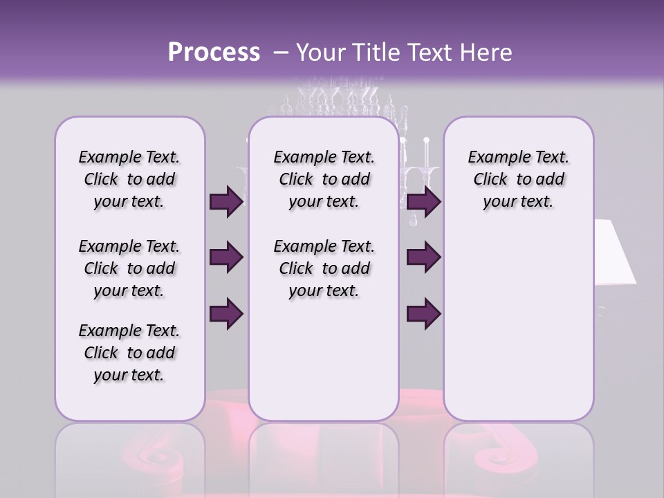 Pink Couch PowerPoint Template