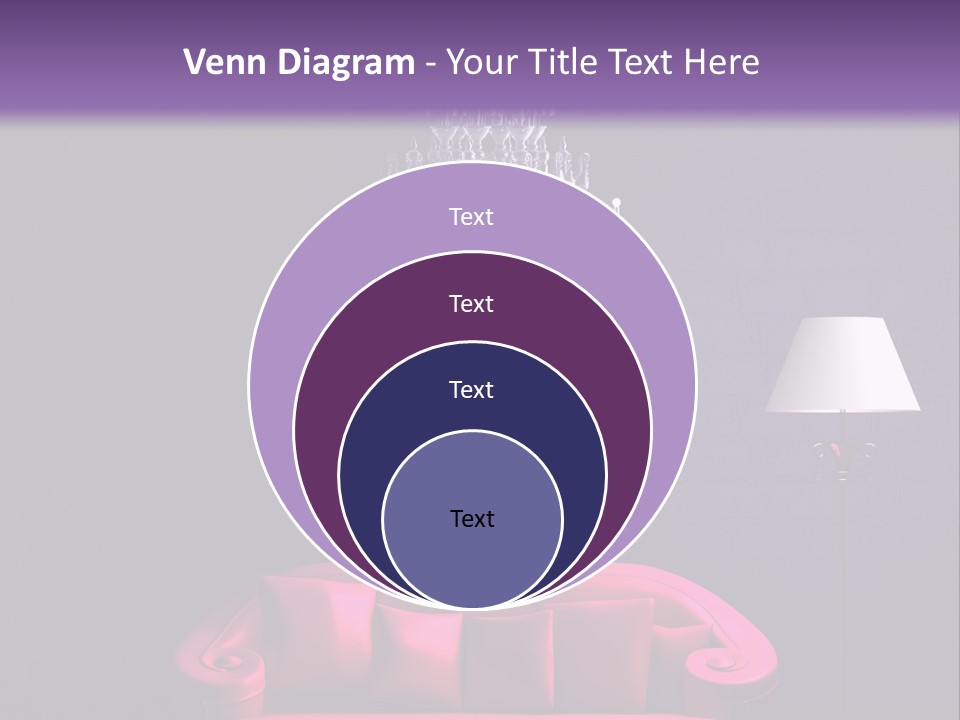 Pink Couch PowerPoint Template