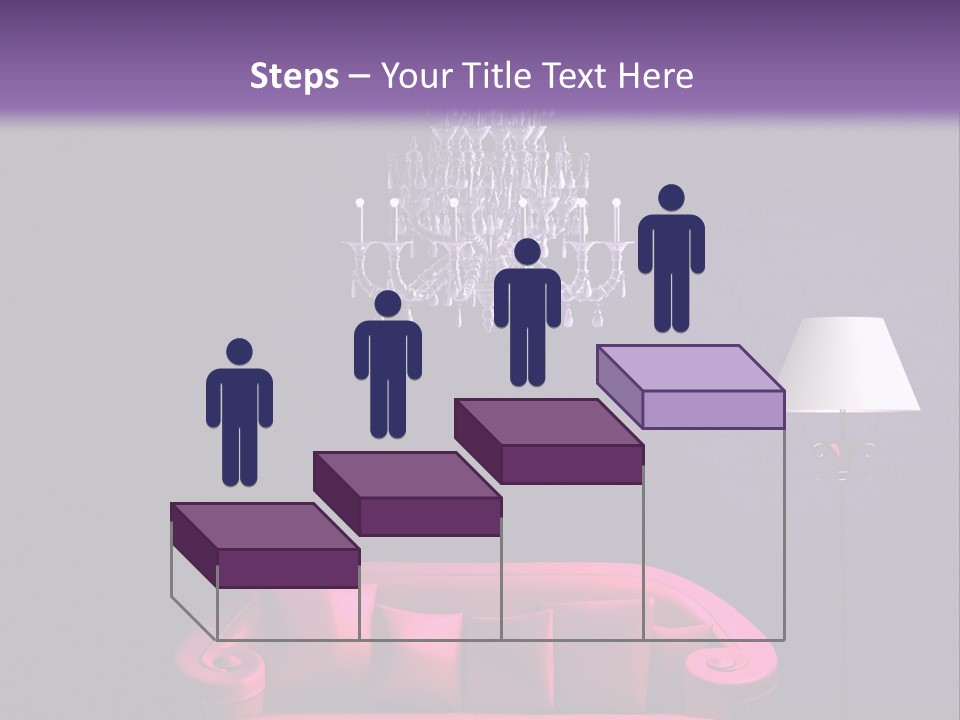 Pink Couch PowerPoint Template