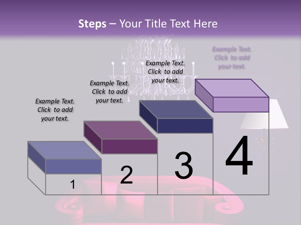 Pink Couch PowerPoint Template