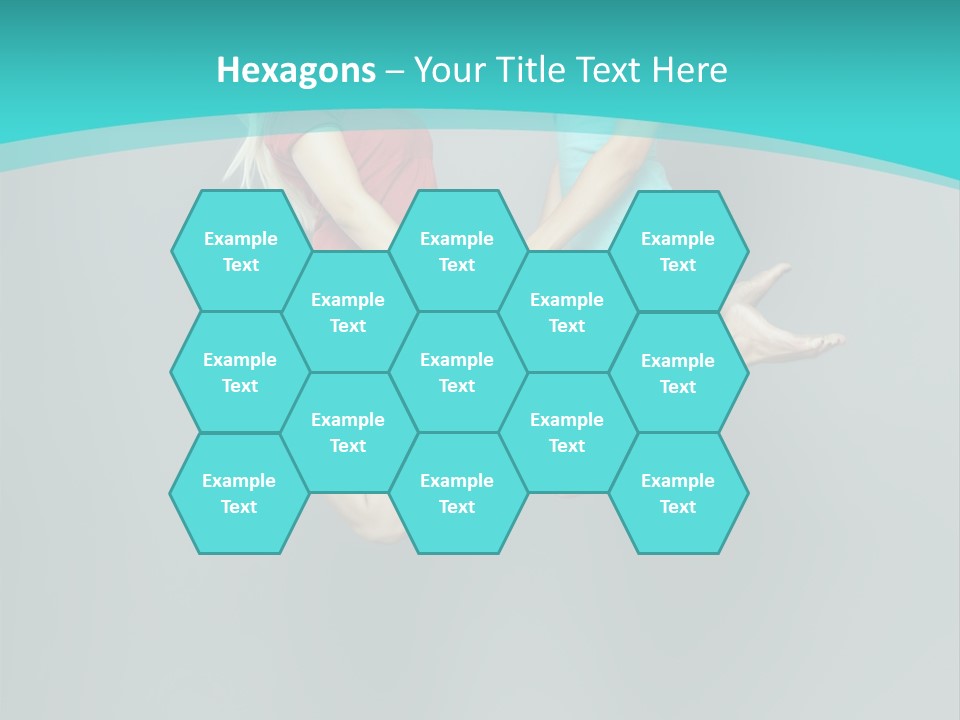 Levitation Human Lifestyle PowerPoint Template