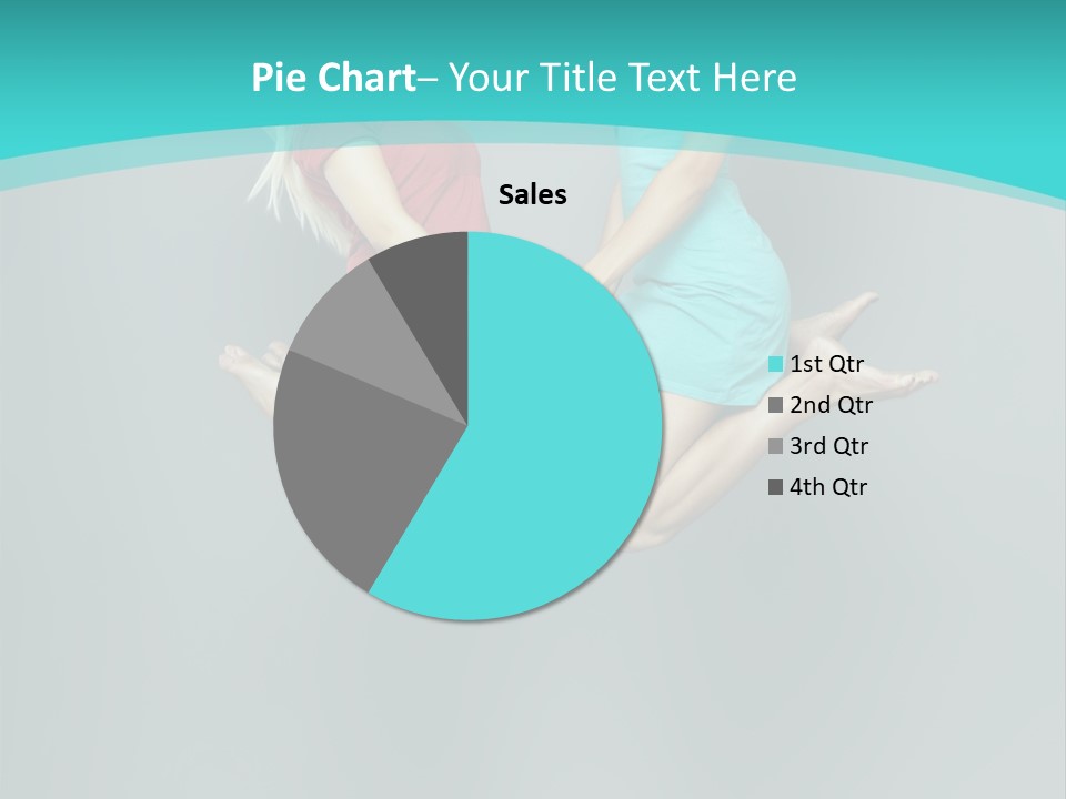 Levitation Human Lifestyle PowerPoint Template