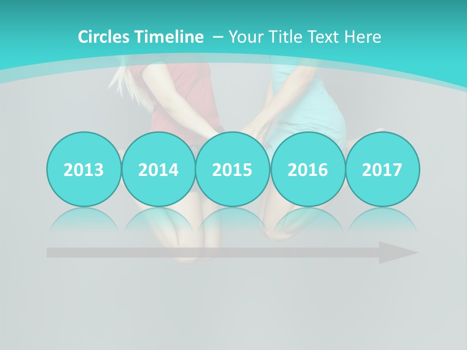 Levitation Human Lifestyle PowerPoint Template