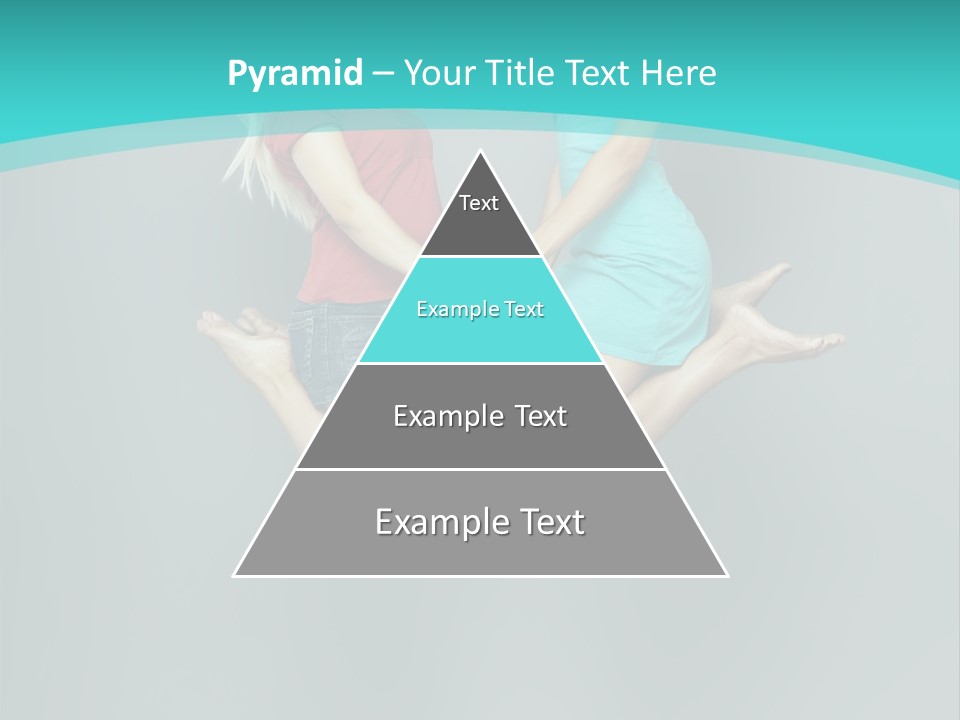 Levitation Human Lifestyle PowerPoint Template