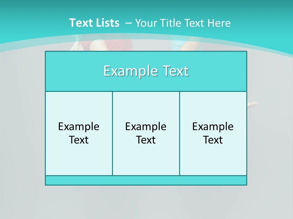 Levitation Human Lifestyle PowerPoint Template