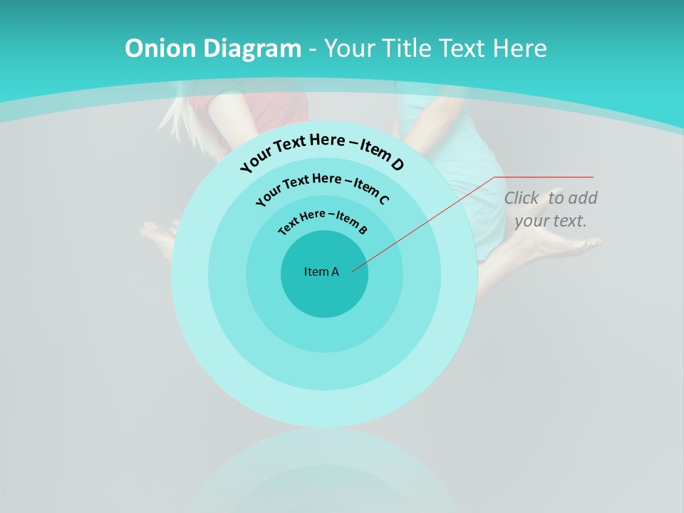 Levitation Human Lifestyle PowerPoint Template