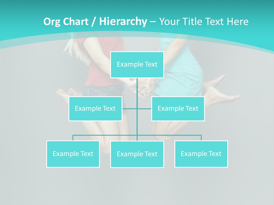 Levitation Human Lifestyle PowerPoint Template