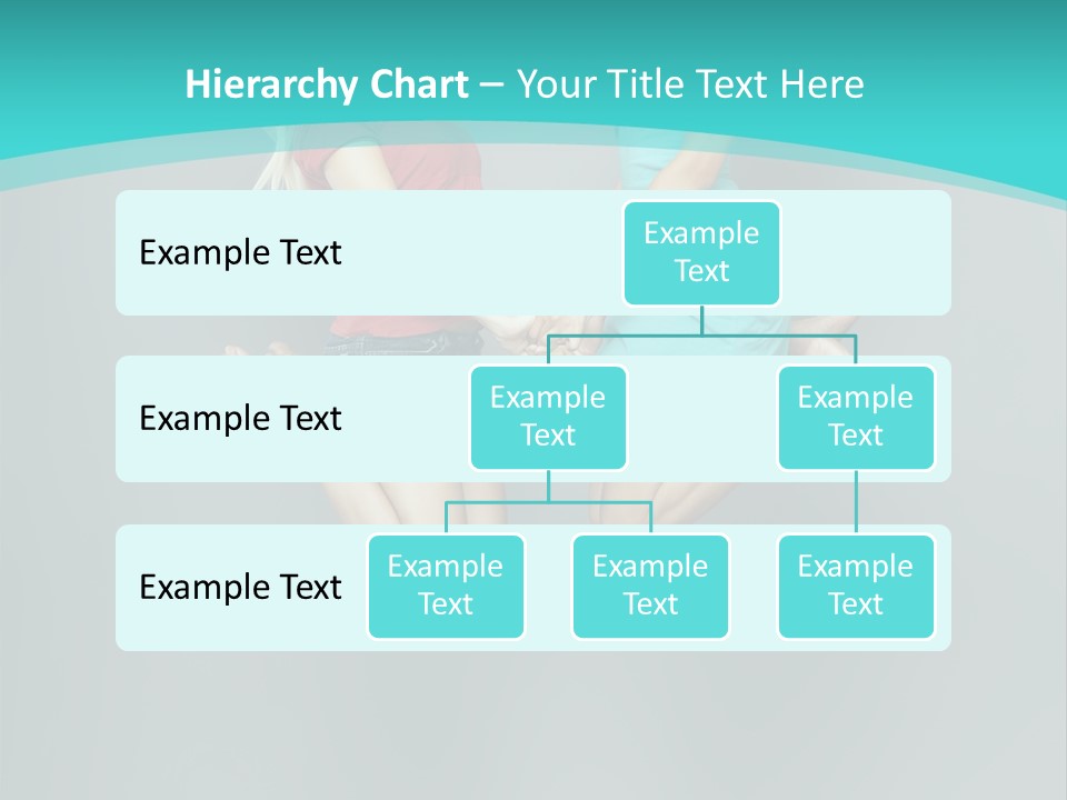 Levitation Human Lifestyle PowerPoint Template