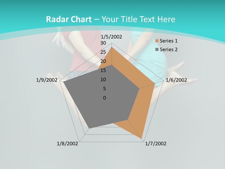 Levitation Human Lifestyle PowerPoint Template