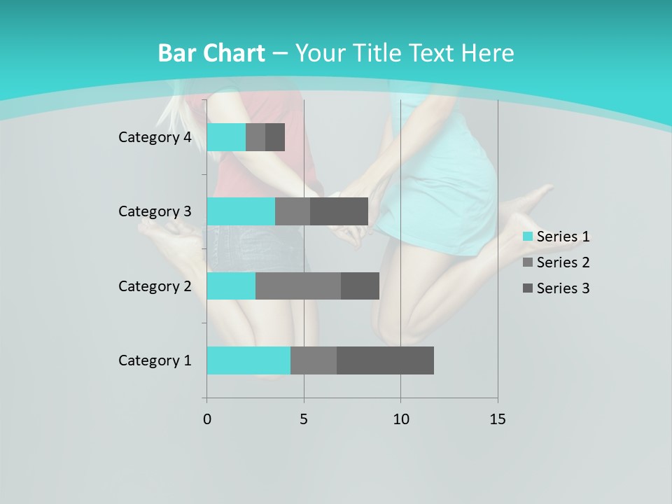 Levitation Human Lifestyle PowerPoint Template
