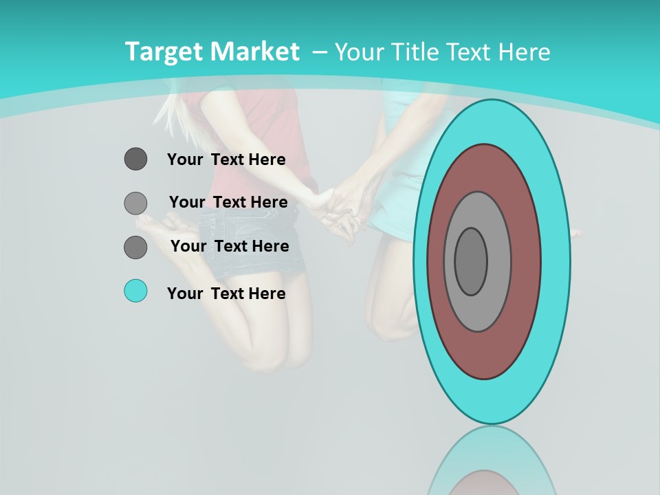 Levitation Human Lifestyle PowerPoint Template