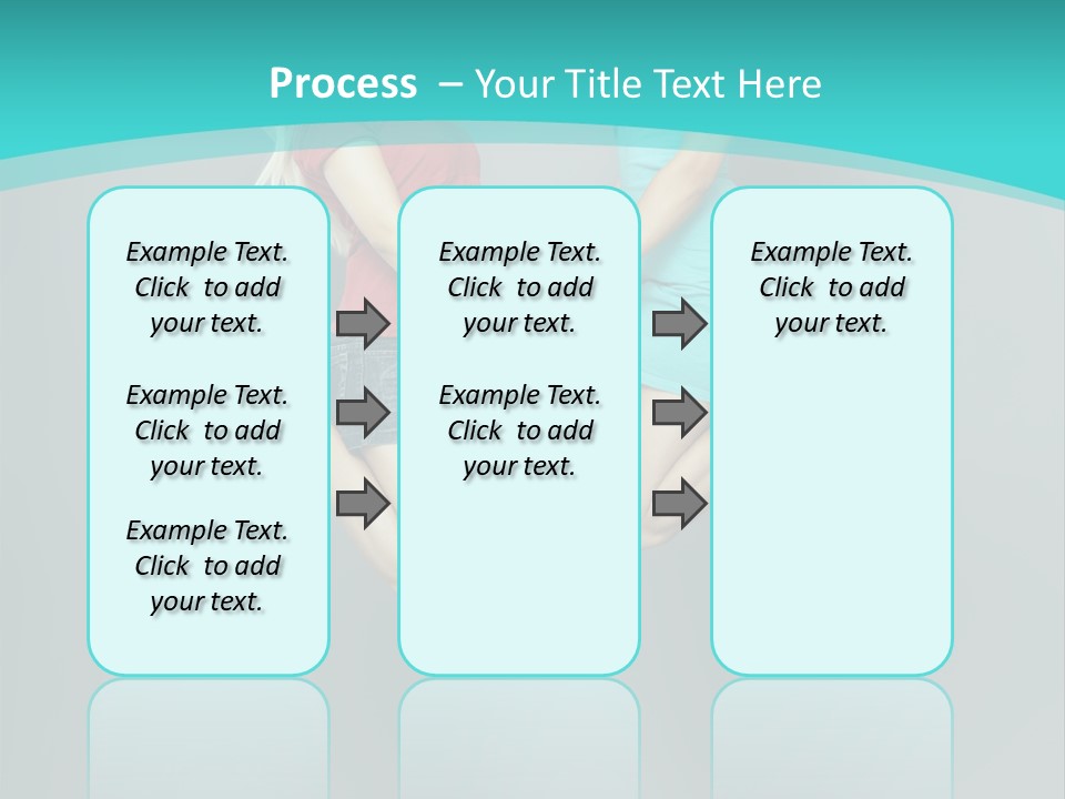 Levitation Human Lifestyle PowerPoint Template