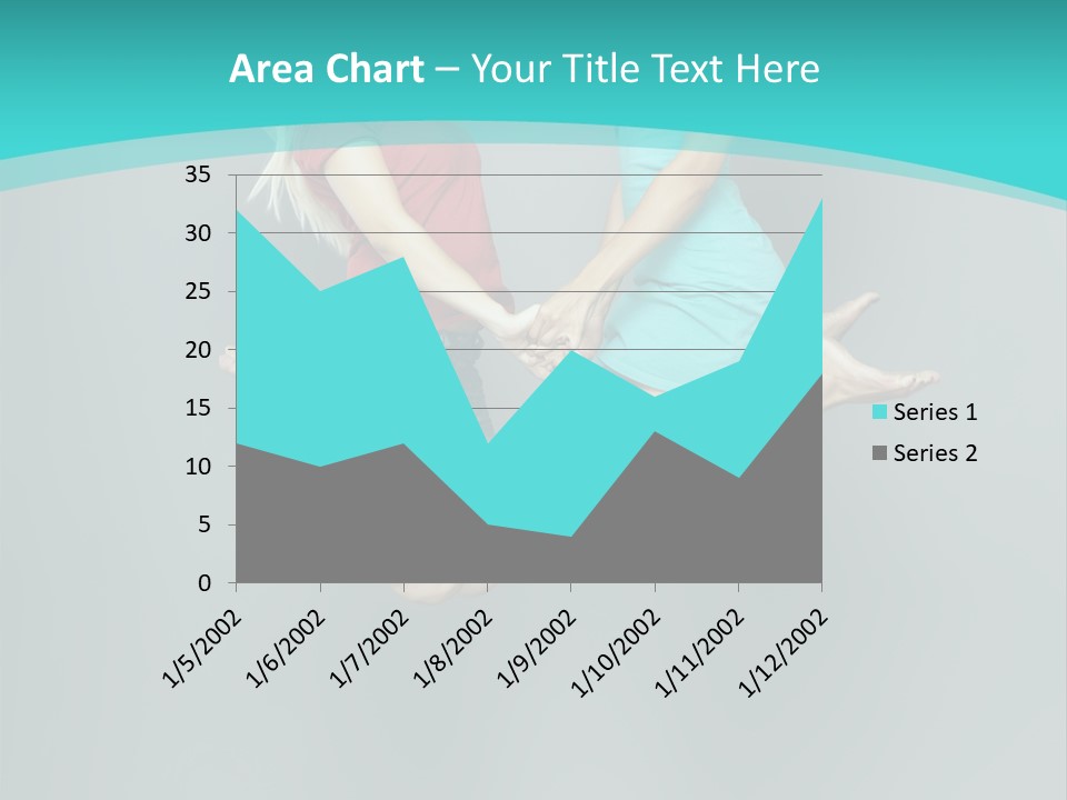 Levitation Human Lifestyle PowerPoint Template
