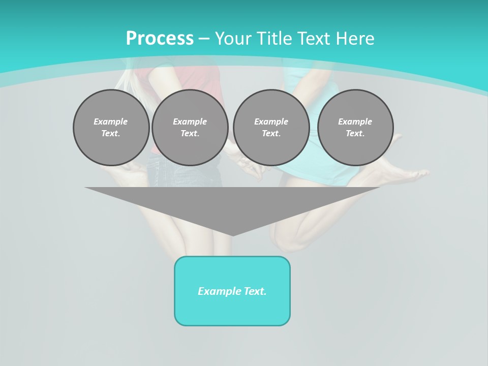 Levitation Human Lifestyle PowerPoint Template