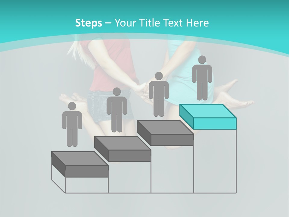 Levitation Human Lifestyle PowerPoint Template