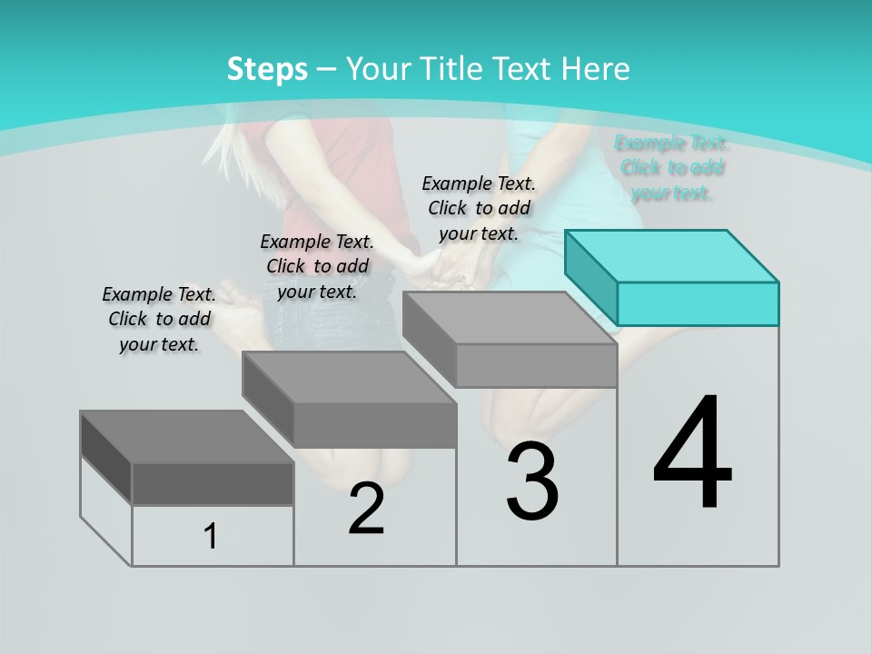 Levitation Human Lifestyle PowerPoint Template